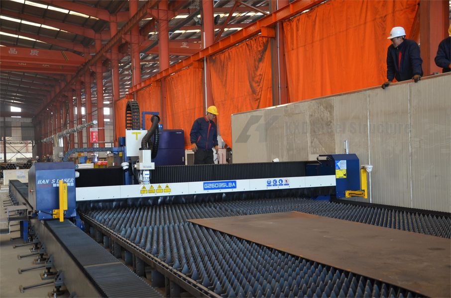 Qingdao KXD Steel Structure Co., Ltd Produktionslinie des Herstellers