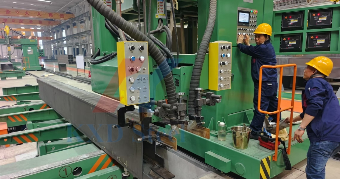 Qingdao KXD Steel Structure Co., Ltd Produktionslinie des Herstellers