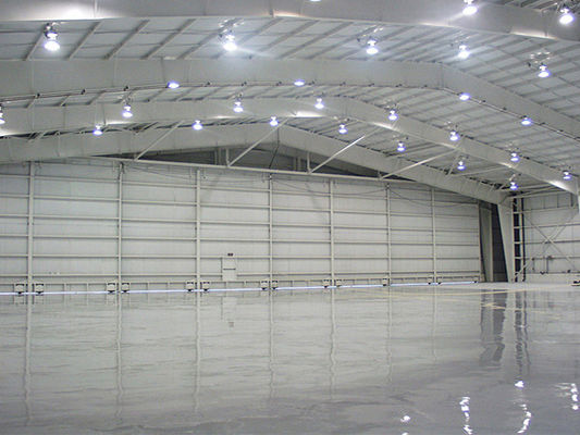 Vorgefertigte Leichtstahlkonstruktion Hangar Flugzeug Hangar Flugzeug Konstruktion