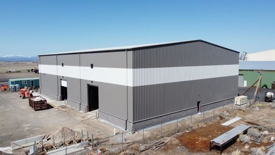 Hot Dip Galvanized Industrial Steel Building Anpassungsfähiger Stahlrahmen Vorgefertigtes Bauwerk