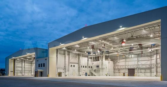 Vorgefertigte Helikopter-Stahlkonstruktion Hangar Portable Modular Aircraft Hangar