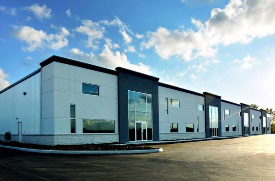 Vorgefertigte H-Strahl-Stahlkonstruktion Lagerhaus Metall-Prefab-Werkstatt