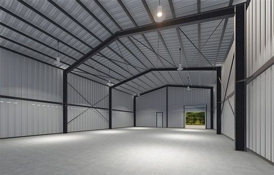 Vorgefertigte Stahlrahmen Lagerhaus Bauwerk Metallbaukasten Stahlkonstruktion Werkstatt