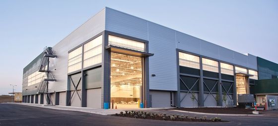Vorgefertigte Gewerbebauten aus Metall Hochhausbau Leichtbauten aus Stahl