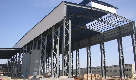 ISO-zertifizierte vorgefertigte Stahlkonstruktion Werkstatt Baubau