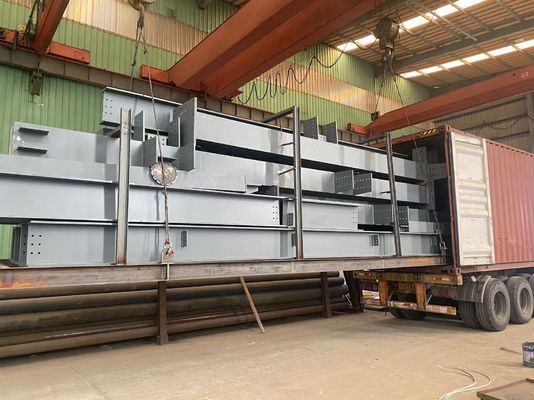 40' Containerladen Vorgefertigte Stahlrahmenbauten für Lagerwerkstatt Hangar