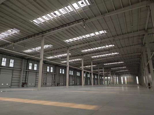 Q235 Q335B Stahllager Vorgefertigte Gebäude Industrielager Hangar