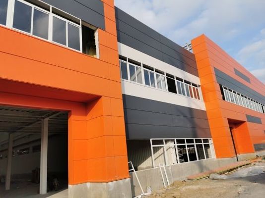 Vorgefertigte Werkstatt für Schwerstahlkonstruktionen mit flexiblem Layout