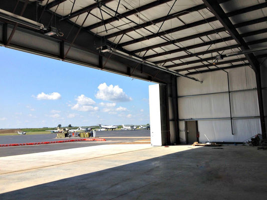 Stahlkonstruktionen für den gewerblichen Gebrauch Hangar Gebäude Vorgefertigte Flugzeughangare