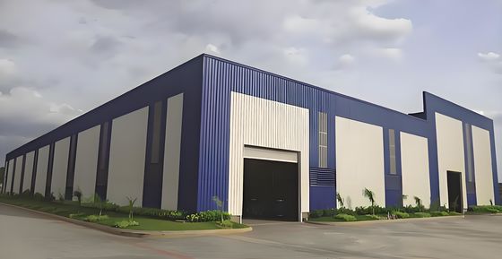 Anpassungsfähiges Stahlgebäude Metallhangar mit Schiebetür