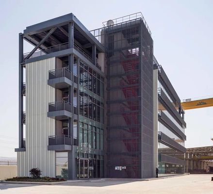 Werkstätten Mehrgeschossige Stahlgebäude Stahlkonstruktion Gebäude