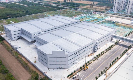 ASTM Vorgefertigte Industrie Metall Vorgefertigte Struktur Stahlrahmen Struktur Lagerung Bau Lagerhaus