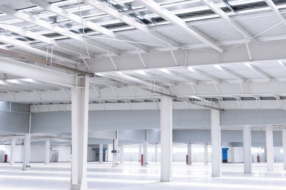 Industriefabrik Vorgefertigte Leichtmetallbauten Parkplatz/Schule/Krankenhaus/Lager/Stahllager