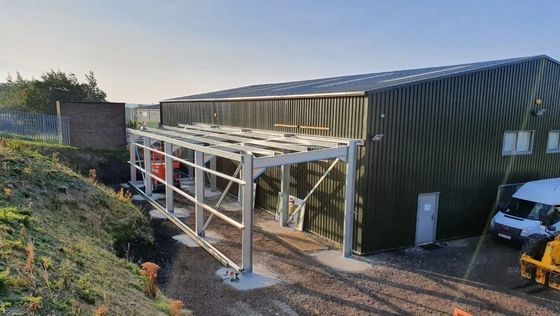Fabrik Metallraumrahmen Lagerhaus Peb-Struktur Gewerbehaus