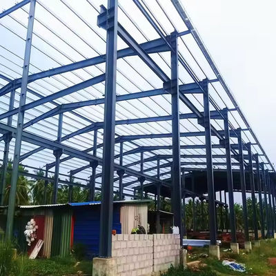 Schnelle Installation S355 Mehrstöckige Vorgefertigte Leichtstahl Lagerhaus Baupläne Schuppenkit