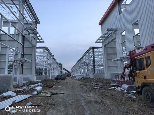 Umweltfreundliche vorgefertigte Stahlbauten für Wohn- und landwirtschaftliche Verwendung