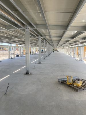 Anpassungsdachwerfer Vorgefertigtes Stahllager Schnelle Installation