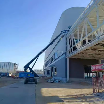 Spezialisierte hochfeste, vorgefertigte Industriebaulösung Modernes Design Stahlkonstruktion Werkstatt Fabrikgebäude