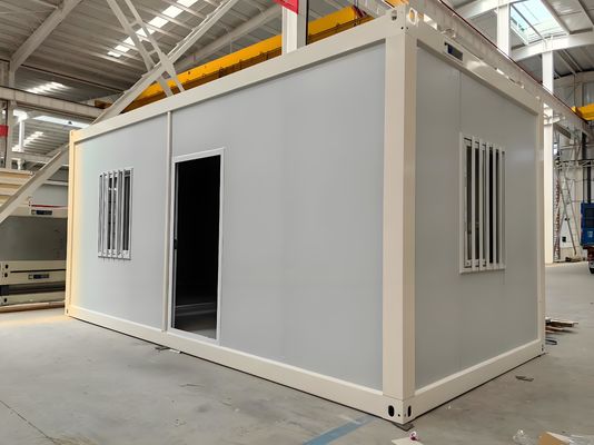 20ft Schnell Installiertes Flatpack Containerhaus Tiny Home Shop