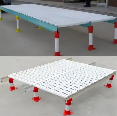 Einfach sauber Plastik Schieferboden Geflügelhaus kundenspezifische Farbe