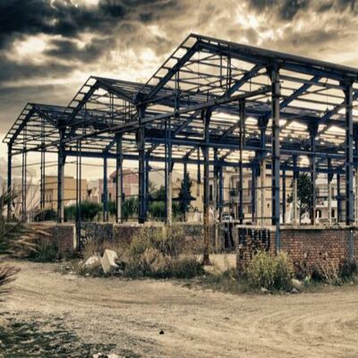 Erdbebenbeständige Grade 7 anpassbare Größe Schnellbau Fertigstahlkonstruktion Lagerhaus